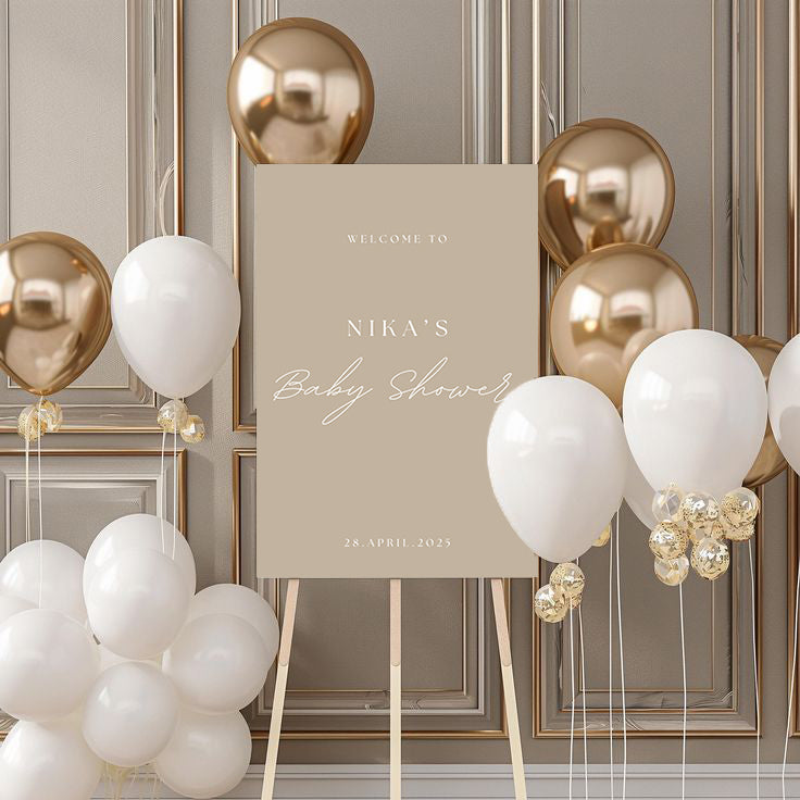 BABY SHOWER TABLA DOBRODOŠLICE WELCOME